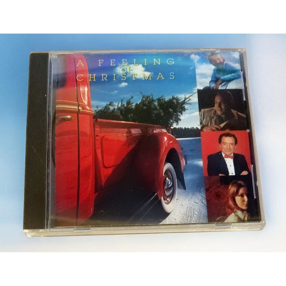 A Feeling Of Christmas CD Country Holiday Compilation 1992 Sony Vintage Red USA